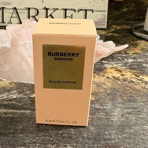 BURBERRY GODDESS 0.16 fl oz / 5 ml MINIATURE NEW IN BOX